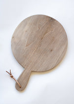 PLANCHE À DÉCOUPER RONDE EN BOIS DE NOYER