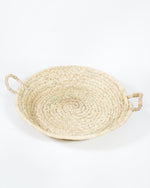 PLATEAU EN FEUILLES DE PALMIER