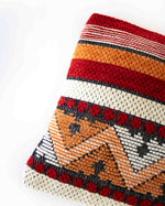 POCHETTE MOTIFS TERRACOTTA