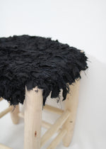 TABOURET BOUCHEROUITE NOIR
