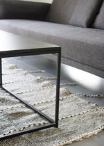 TAPIS BERBÈRE ZANAFI NOIR ET BLANC